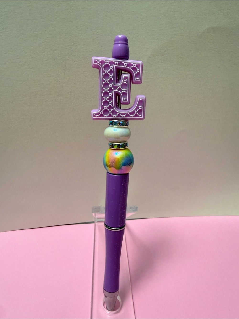 New Personalized Beaded Pen